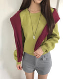 Abil Basic Round Neck Long Sleeve Knit