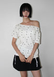 ANGEL STAR OFF-SHOULDER TEE