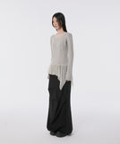 Layered Lace Frill Long Sleeve