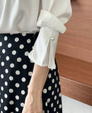 Bella Dot Frill Skirt