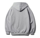 950g Original Plain Zip-Up Hoodie