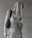 Crack Leather Buckle Shoulder Bag