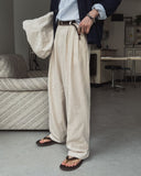 Ablik three tuck linen slacks