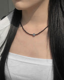 Vicky gemstone bead necklace