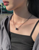 Accu Round Gemstone Necklace