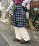 Fenme Brushed Banding Layered Pants