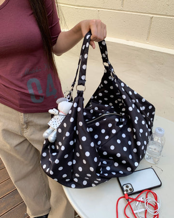 Meryl Dot Big Cross Shoulder Bag