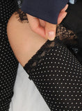 DOT LACE LEG WARMER