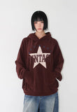 STAR CORDUROY HOODIE