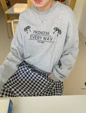 Forio Ribbon Crop Sweatshirt