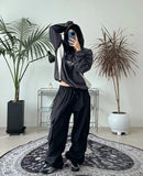 Alka Wide Walk Cargo Pants