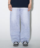 Bulky Wide Denim Pants
