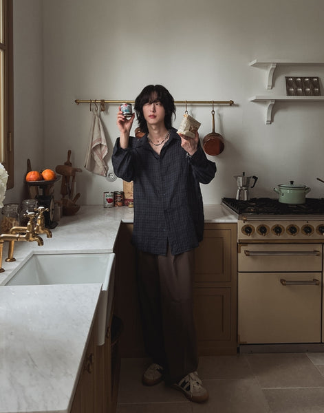 2plan (ツープラン) - イリオーバーチェックシャツ / Illy over