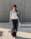 Hari Linen Crop Cardigan