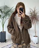 Aelon Hood Denim Jumper