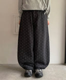 Felmo Star Cotton Balloon Wide Pants