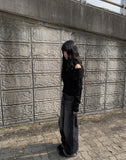 Angie off-shoulder cable knit