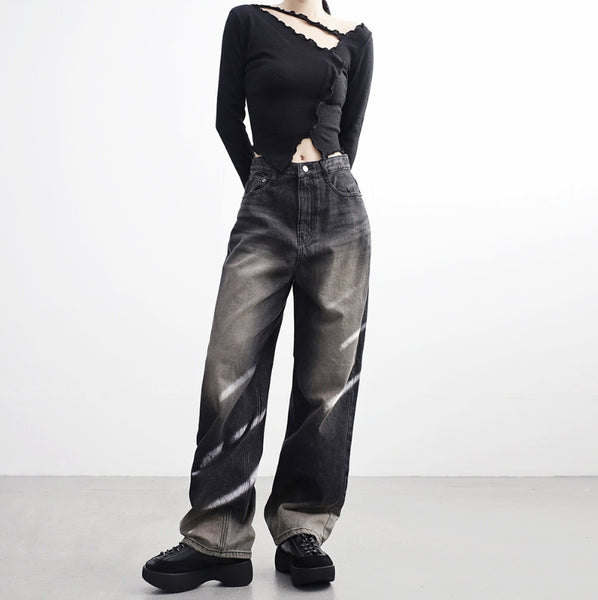 【NONCODE】Panton Washing Denim Pants NONCODE(ノンコード) - パントンウォッシングデニムパンツ
