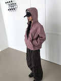 Adic Double Pocket Pintuck Cargo Two-Way Long Wide Jogger Pants