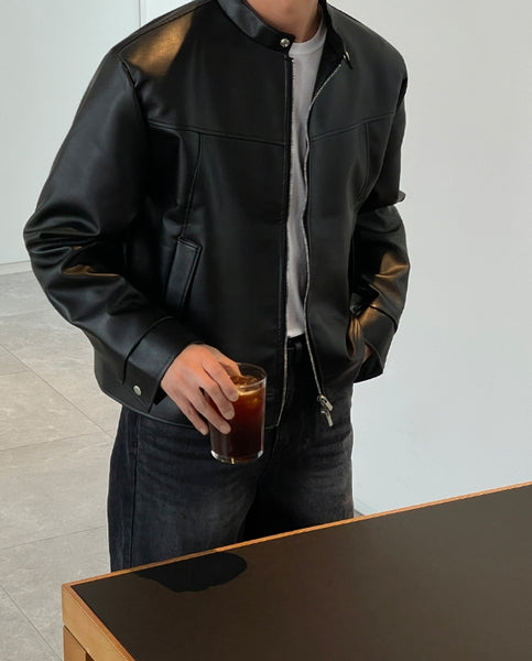 【新品未使用】ENOF leather jacket サイズ01 leather jacket – ENOF