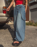 Soma Chain Balloon Denim Pants