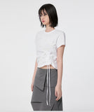 Diagonal Strap T-shirt