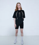 3Logo Smile Line Short Sleeve Tee