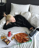 LETTERING PIPING TRACK ZIP-UP