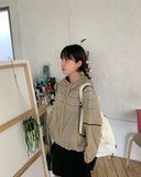 Tsukane string piping wind jumper