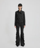 Asymmetrical Drape Pants
