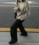 Abel cable knit zip-up