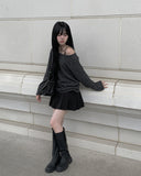 Rummy Off Loose Fit Knit