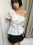 ANGEL STAR OFF-SHOULDER TEE