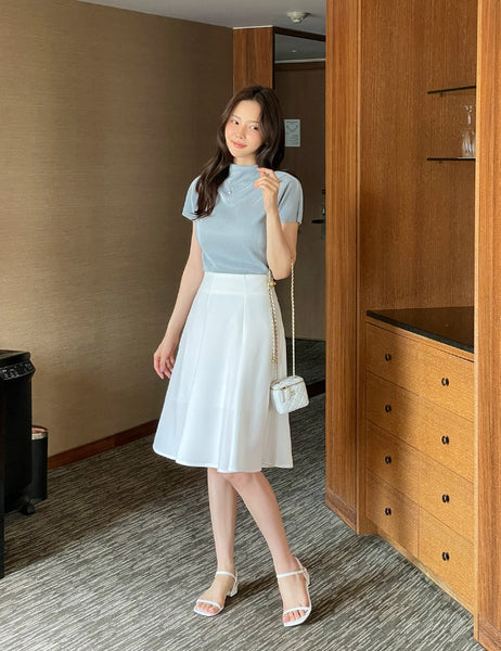 【I AM MARI】Jerry Flare Span Midi Skirt I AM MARI (アイアムマリ) - ジェリーフレアスパンミディ