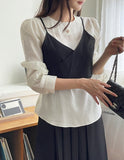 Bello Bustier Layered Blouse