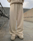 Sada corduroy corduroy string wide pants