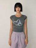 BUTTERFLY STRAP TEE