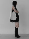 Nets Ruffle Shoulder Bag