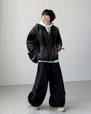 Aging Trucker Denim Jacket