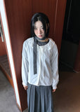SHIRRING STRAP BLOUSE
