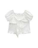 FLOATING RIBBON BLOUSE