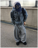 Ain Trucker Denim Hood Jacket