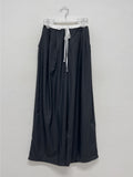 Alma Color Matching Nylon Wide Pants