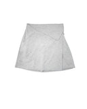 MINI WRAP SWEAT SKIRT