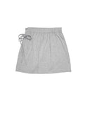 MINI WRAP SWEAT SKIRT