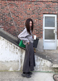 SIDE CUT MIDI SKIRT