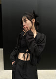 SHIRRING STRAP BL SH