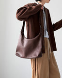 Lucian Shoulder Leather Bag