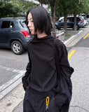 RAGLAN WAFFLE HOOD