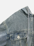 Ain Trucker Denim Hood Jacket